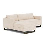 Vega Cream Textured Weave / Dark Walnut