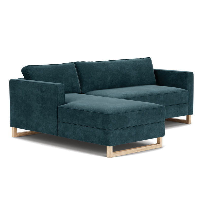 Danny Dust Blue Textured Weave