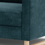 Danny Dust Blue Textured Weave