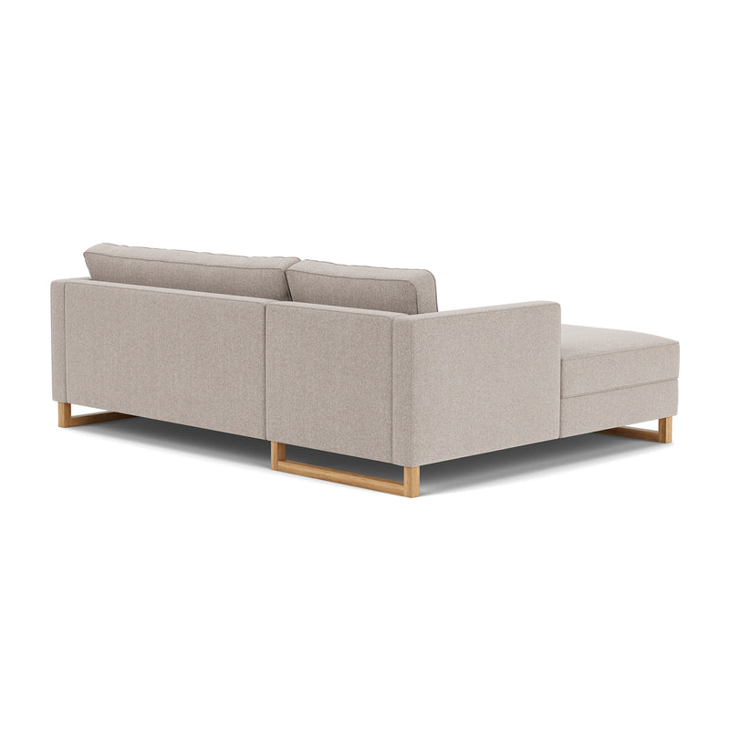 Agnes Brown Textured Weave / Oak