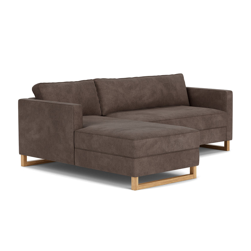 Aulla Cacao Textured Weave / Oak