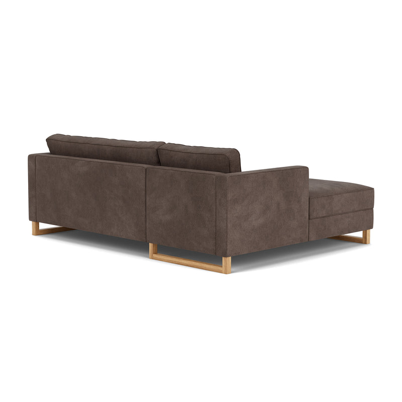 Aulla Cacao Textured Weave / Oak