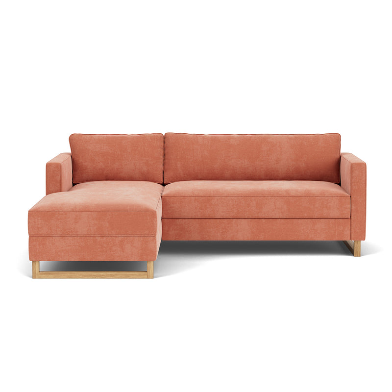 Danny Dusty Rose Textured Weave / Oak
