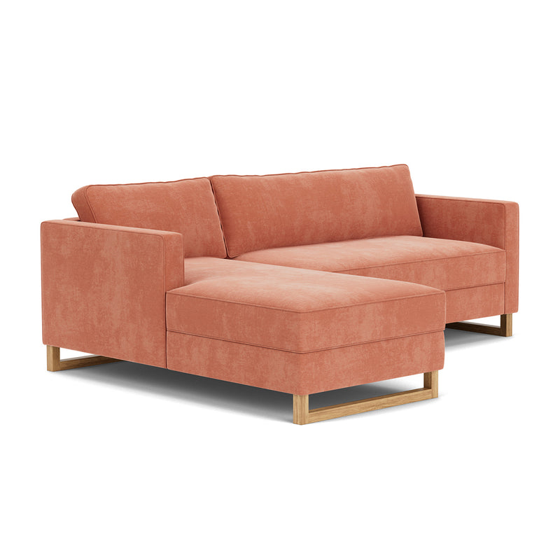 Danny Dusty Rose Textured Weave / Oak