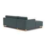 Form Blue Grey Fabric / Oak