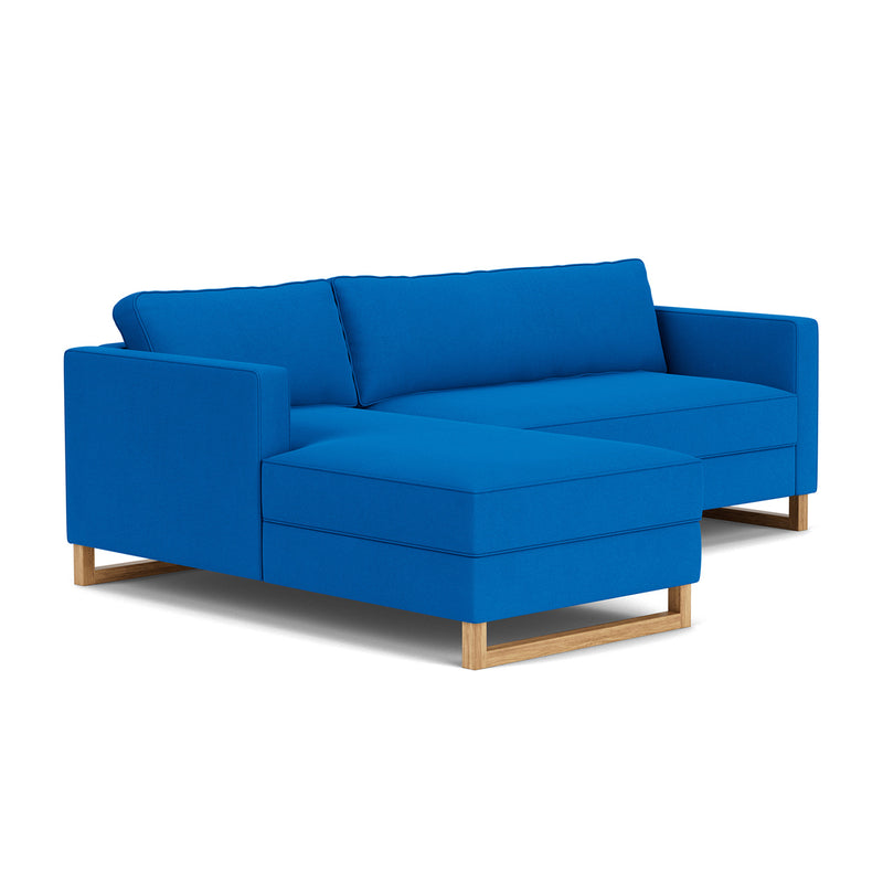 Mark Cobalt Blue Weave / Oak