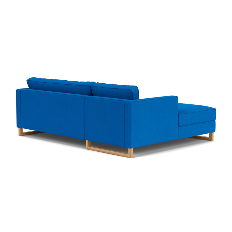 Mark Cobalt Blue Weave / Oak