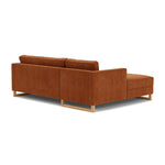 Moss Rust Fabric / Oak
