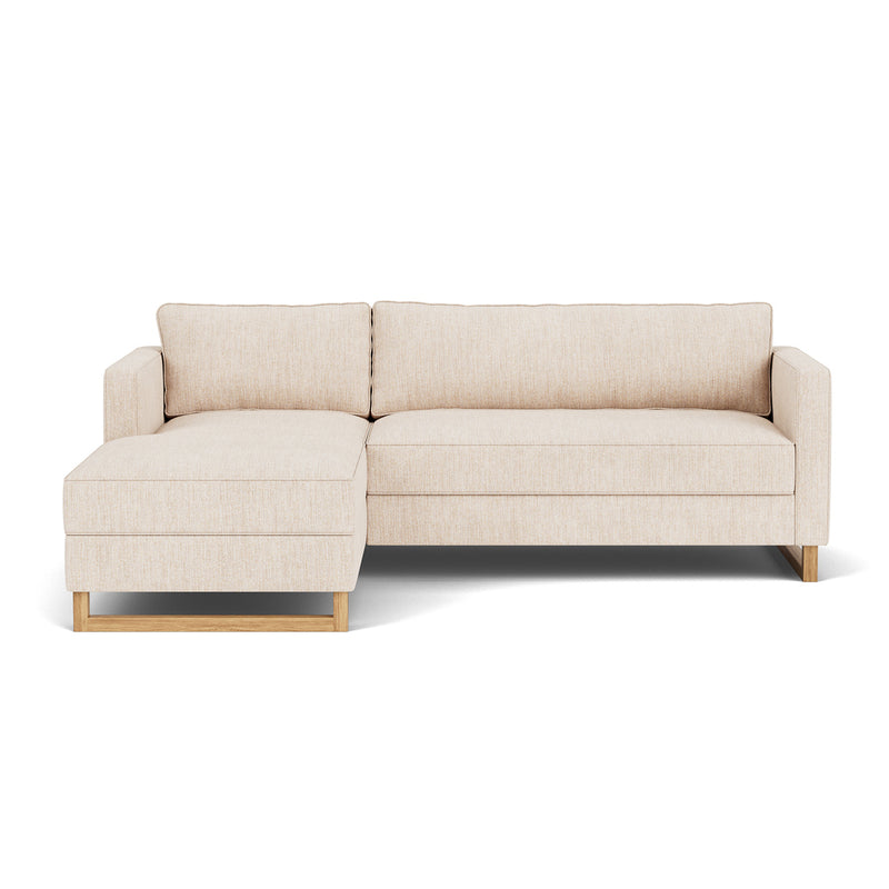 Vega Cream Textured Weave / Oak