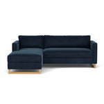 Lux Navy Velvet / Oak