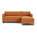 Danny Amber Textured Weave / Dark Walnut