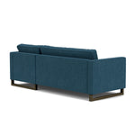 Olena Midnight Blue / Dark Walnut
