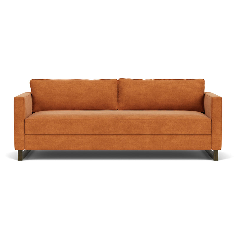 Danny Amber Textured Weave / Dark Walnut
