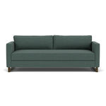 Form Blue Grey Fabric / Dark Walnut