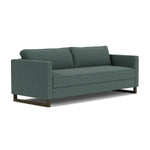 Form Blue Grey Fabric / Dark Walnut