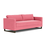 Firenze Bubblegum Fabric / Dark Walnut