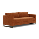 Moss Rust Fabric / Dark Walnut