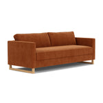 Moss Rust Fabric / Oak
