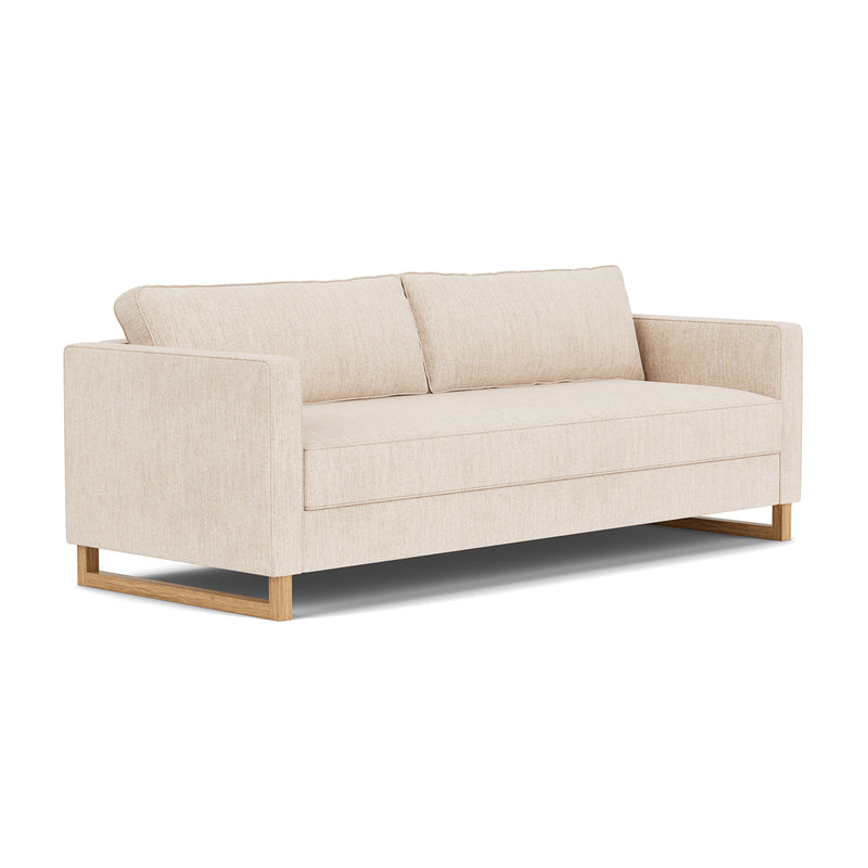Vega Cream Textured Weave / Oak