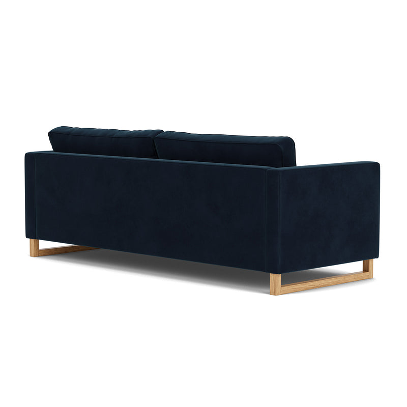 Lux Navy Velvet / Oak