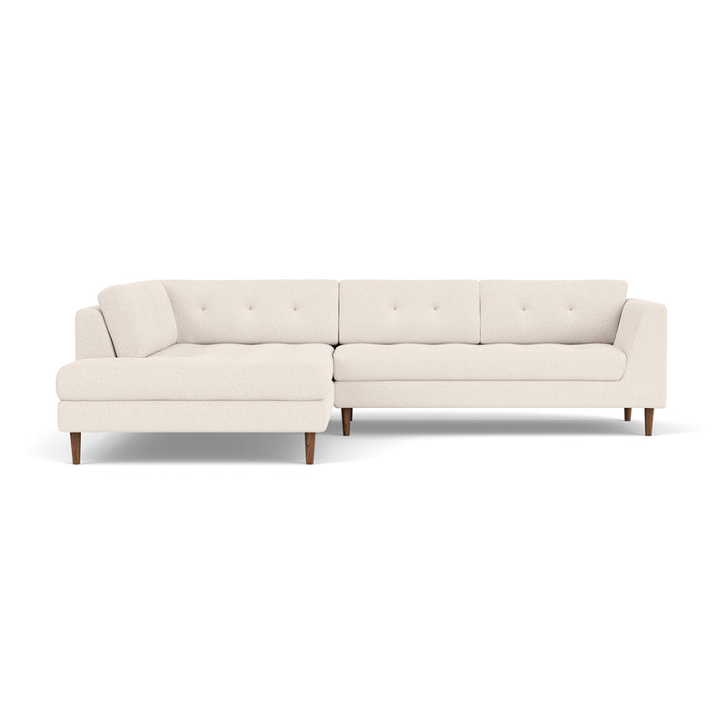 Maya Cream Boucle / Walnut Natural