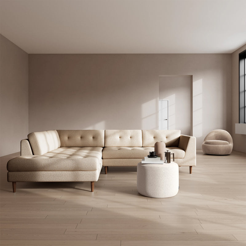 Pasha Dune Boucle / Walnut Natural