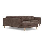 Aulla Cacao Textured Weave / Oak