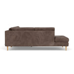 Aulla Cacao Textured Weave / Oak
