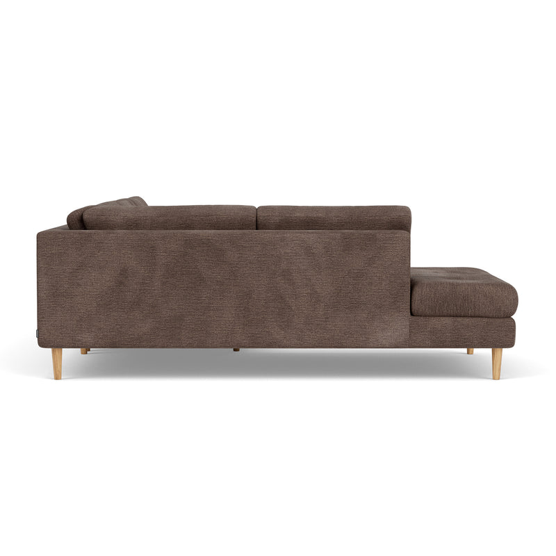 Aulla Cacao Textured Weave / Oak