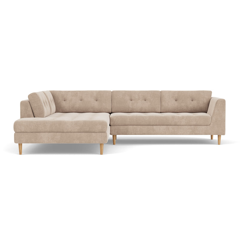 Danny Cream Textured Weave / Oak