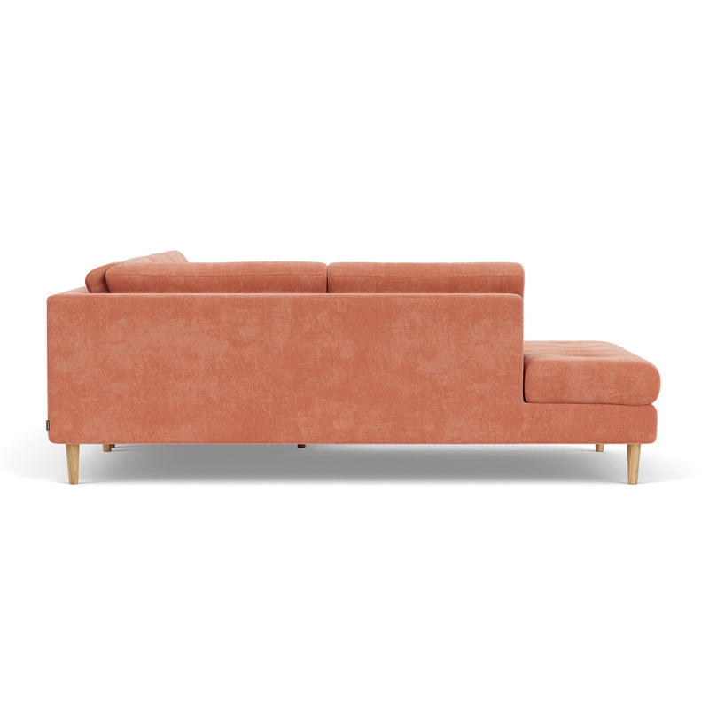 Danny Dusty Rose Textured Weave / Oak