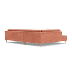 Danny Dusty Rose Textured Weave / Oak