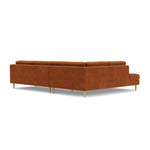 Moss Rust Fabric / Oak