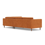 Danny Amber Textured Weave / Walnut Natural