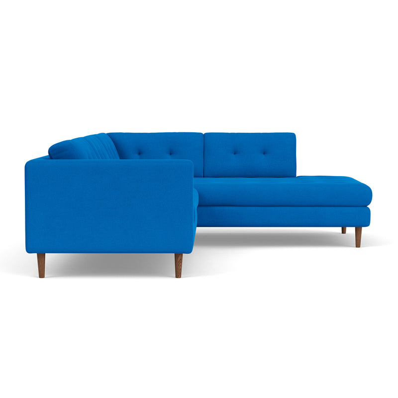 Mark Cobalt Blue Weave / Walnut Natural