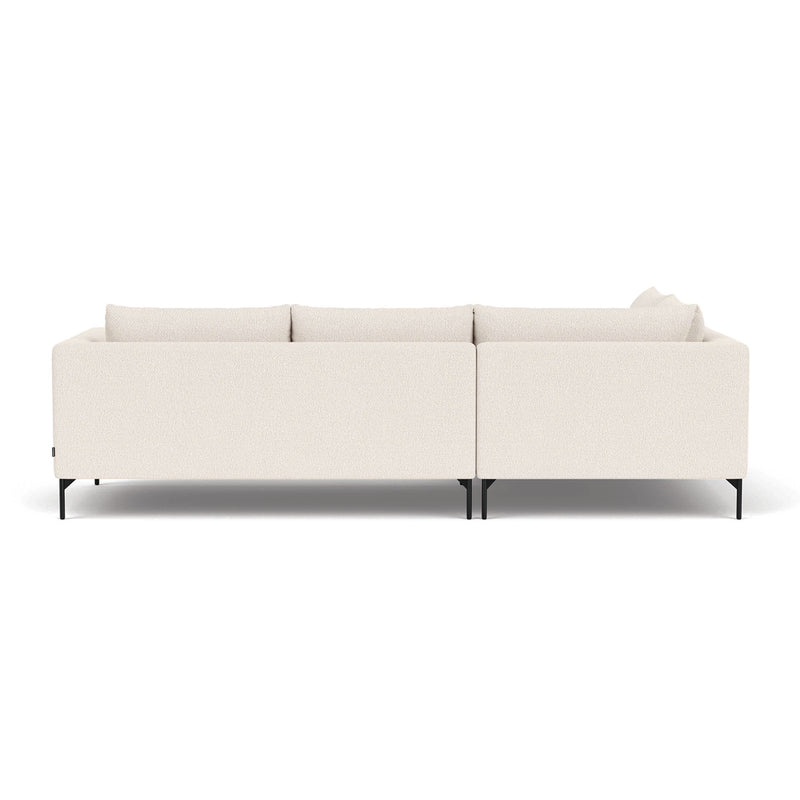 Maya Cream Boucle / Black Metal