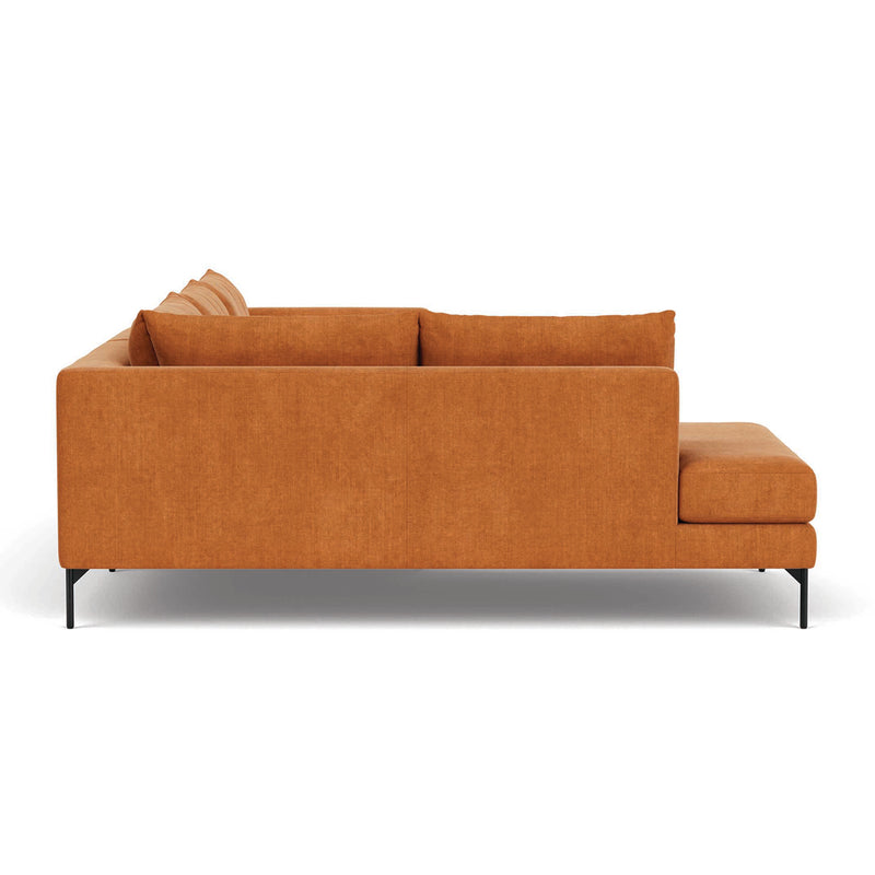 Danny Amber Textured Weave / Black Metal