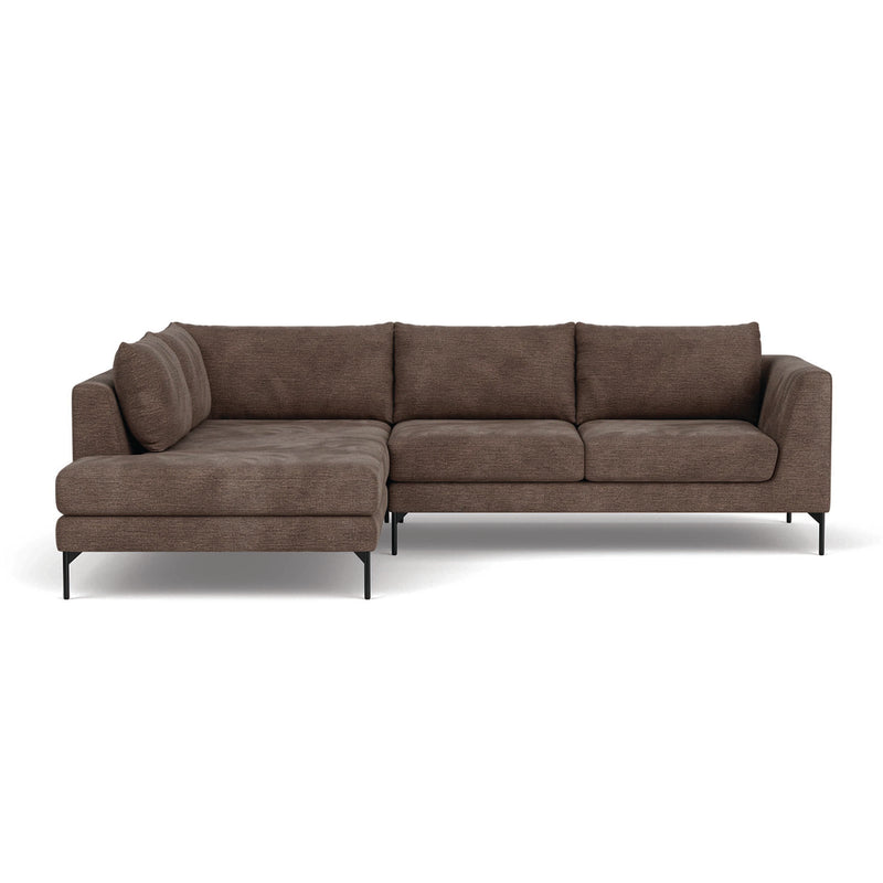 Aulla Cacao Textured Weave / Black Metal