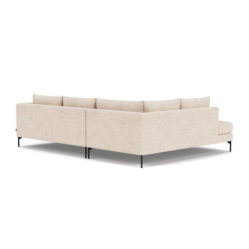 Vega Cream Textured Weave / Black Metal