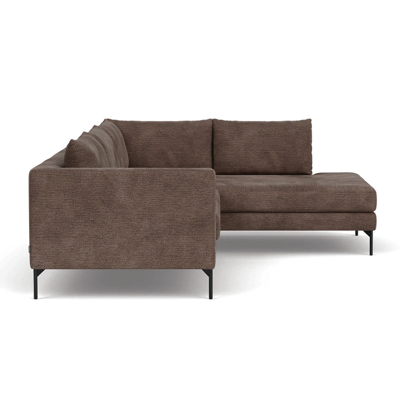 Aulla Cacao Textured Weave / Black Metal