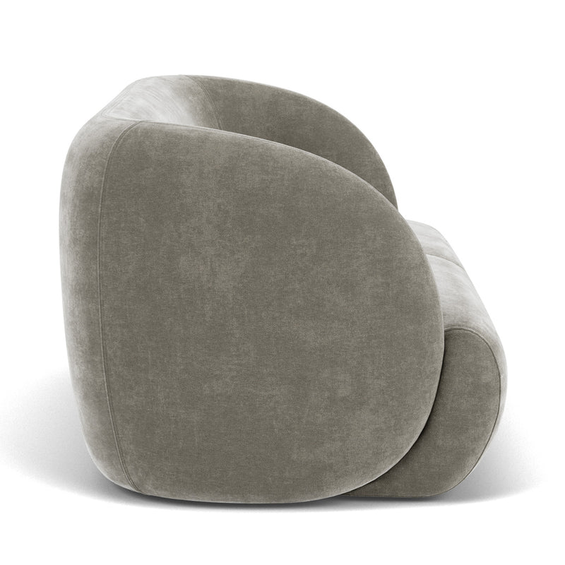 Planet Grey Green Fabric