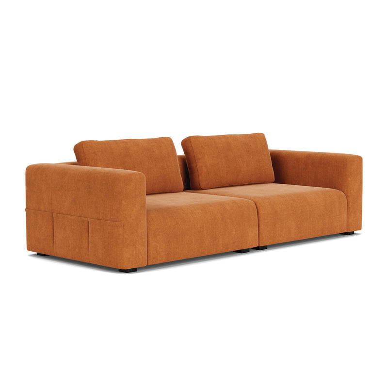 Danny Amber Textured Weave