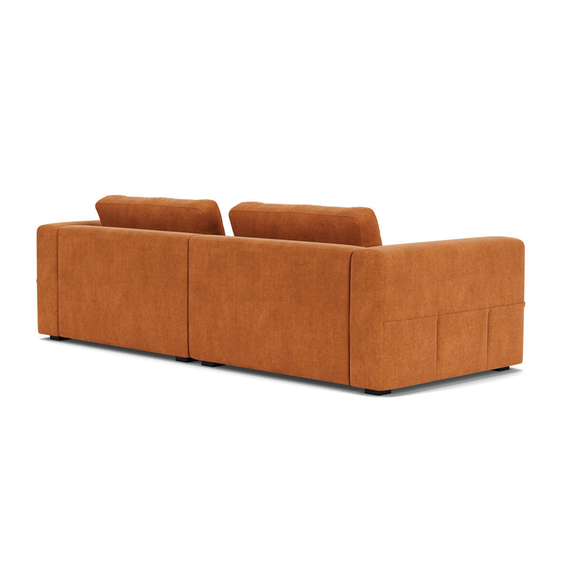 Danny Amber Textured Weave