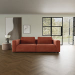 Danny Dusty Rose Textured Weave