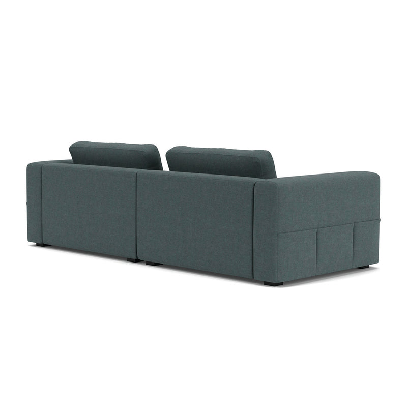 Form Blue Grey Fabric