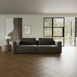 Planet Grey Green Fabric