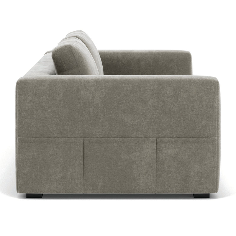 Planet Grey Green Fabric