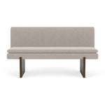 Agnes Brown Textured Weave / Dark Walnut