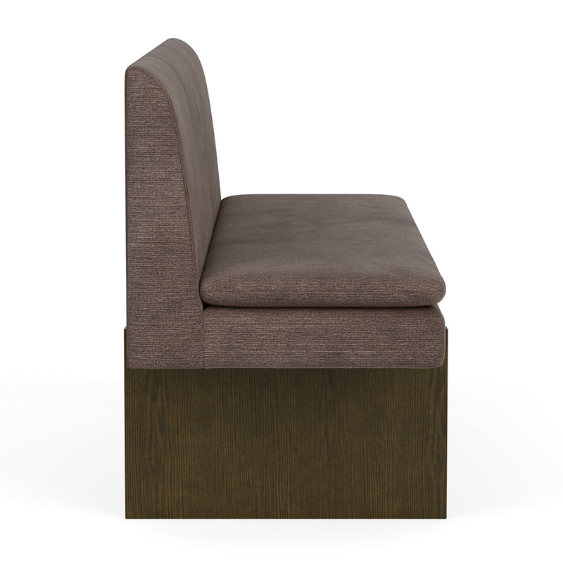 Aulla Cacao Textured Weave / Dark Walnut