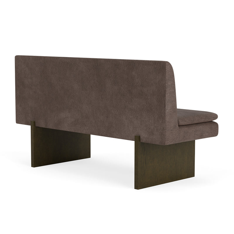 Aulla Cacao Textured Weave / Dark Walnut